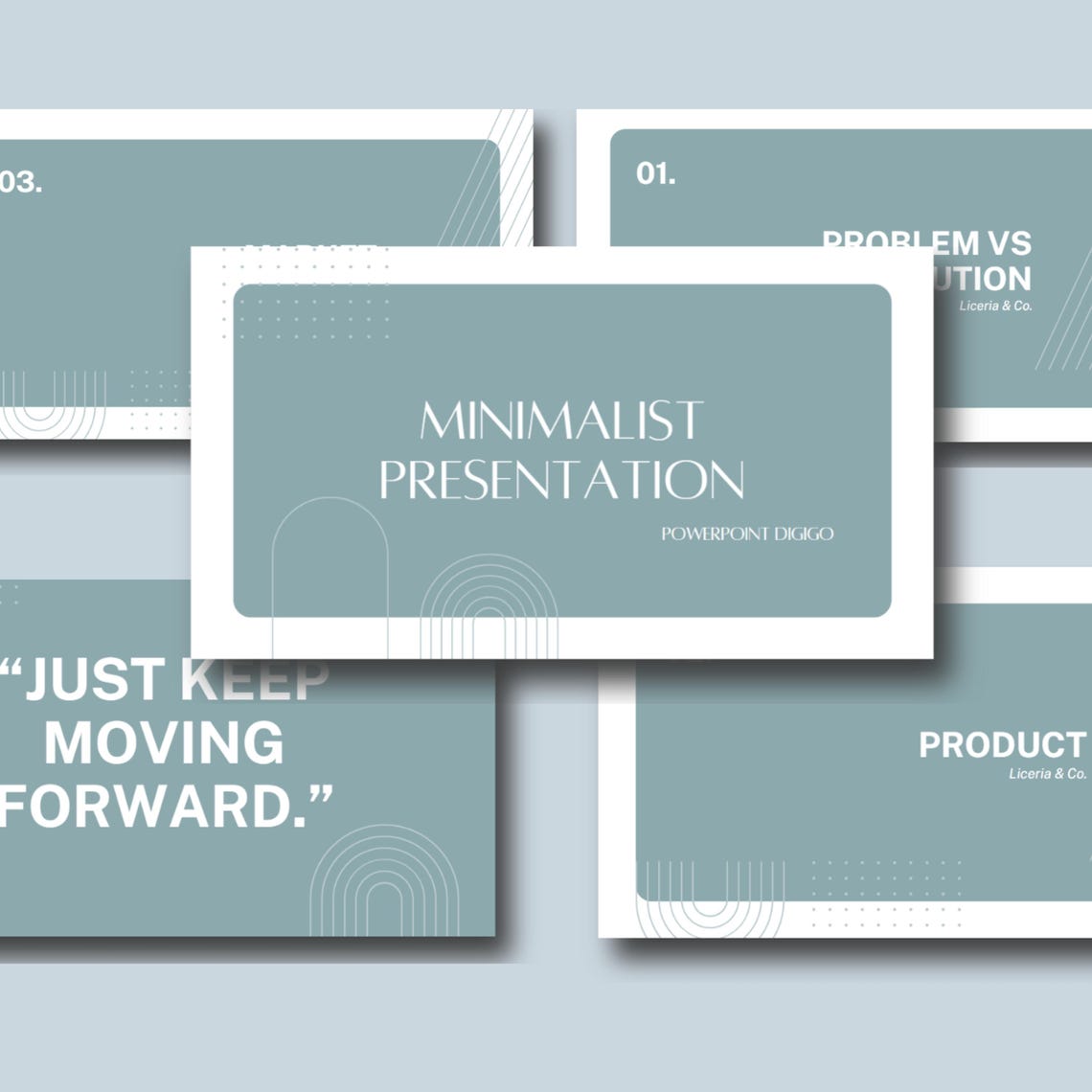 Minimalist Presentation | Minimal Modern Clean Business Powerpoint ...