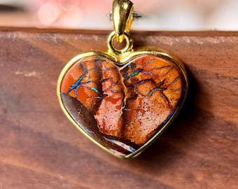 Pendentif Opale Boulder Du Queensland (Australie) - Lithothérapie - Neuf Sans Emballage