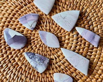 Natural Hyacinth Jasper Cabochon: Loose Gemstone for Jewelry Making