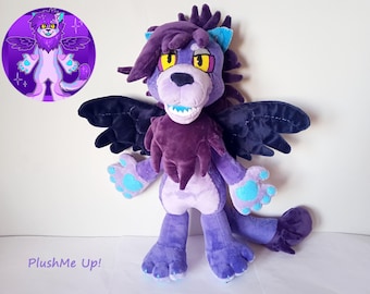 Custom Plush Toy Made from Your Drawing or Artwork