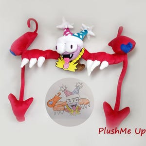 Custom plush made to order plush ,  drawing  toy , picture to toy, made to order , not official, funmade, 30 cm