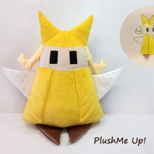 Custom plush made to order plush paper,  drawing  toy , picture to toy, made to order , not official, funmade, 40 cm