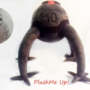 Custom plush made to order robot,  drawing  toy , picture to toy, made to order , not official, funmade, 40 cm