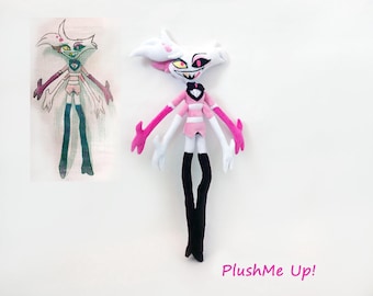 Custom plush made to order plush creature, drawing  toy, picture to toy, made to order , 40 cm