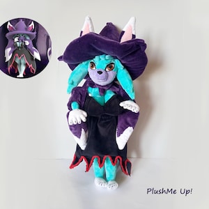 CCustom Furry Plush Toy from Drawing • Handmade OC Character Plushie • Plushmaker Commission Gift