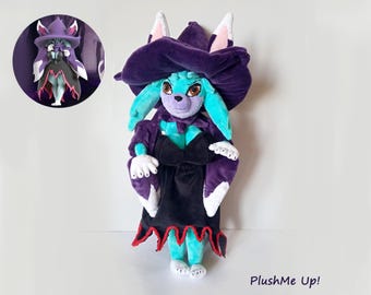 CCustom Furry Plush Toy from Drawing • Handmade OC Character Plushie • Plushmaker Commission Gift