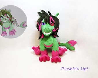Plush commission dragon