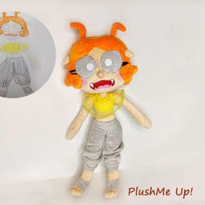 Custom made to order plush human, girl toy, picture to toy, made to order , 40 cm