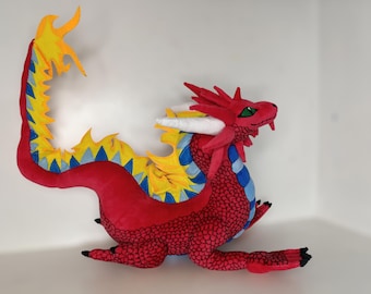 Plush commission dragon