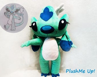 Custom plush made to order plush alien,  drawing  toy , picture to toy, made to order , not official, funmade, 40 cm