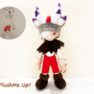 Custom plush made to order plush figure human, drawing  toy, picture to toy, made to order , not official, funmade, 40 cm