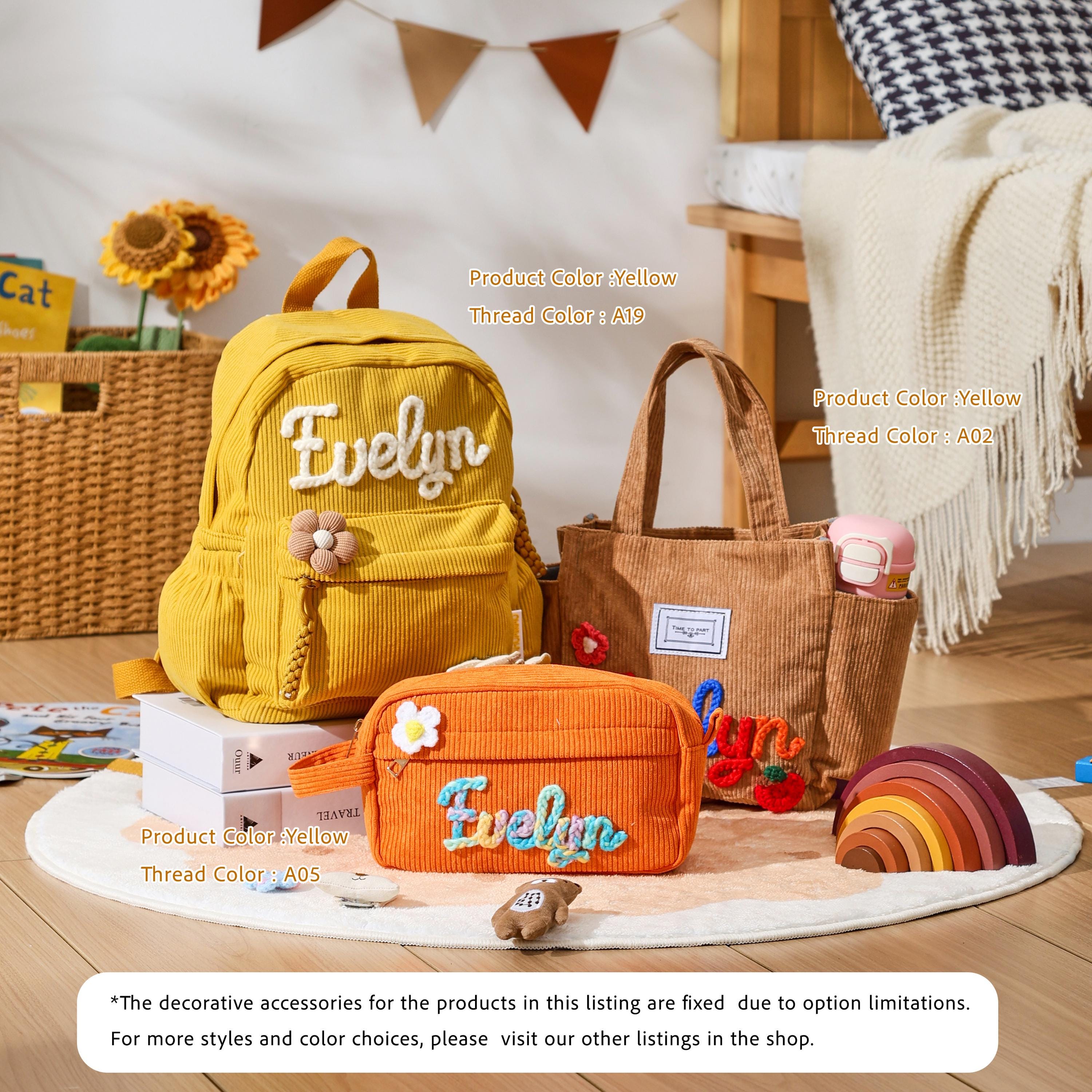 Personalized Kids 3-piece Set: Backpack, Lunch Bag, Pencil  display picture 1