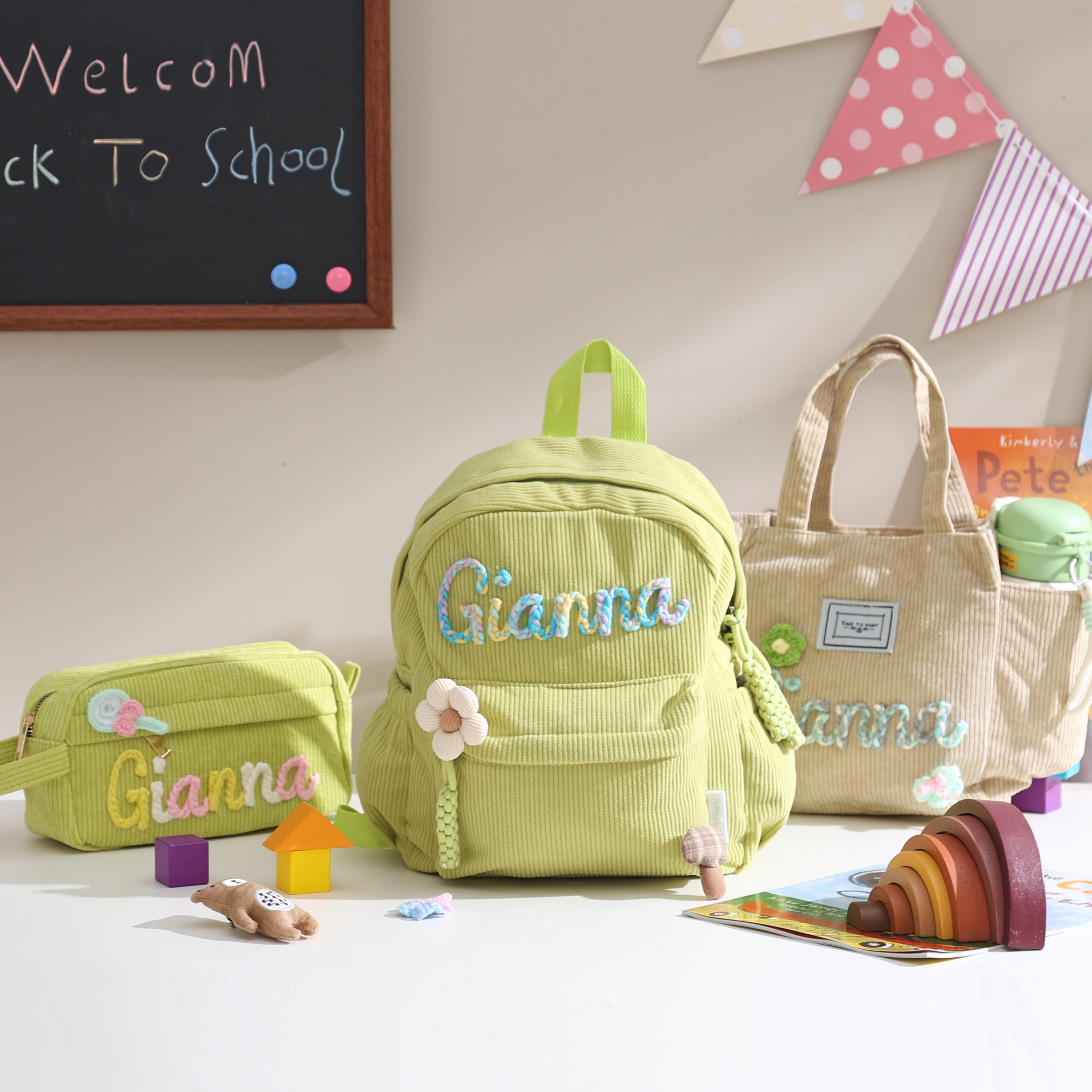 Personalized Kids 3-piece Set: Backpack, Lunch Bag, Pencil  display picture 2