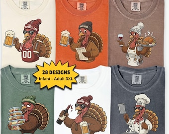 Thanksgiving Shirts, Family Thanksgiving Group Matching Shirt, Friendsgiving Shirt, Most Likely To Shirt, Matching Thanksgiving Tee