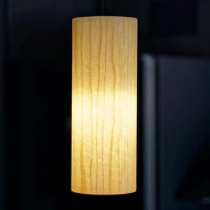 Tulipwood Pendant Lamp: Modern Handmade Nordic Wood Lighting