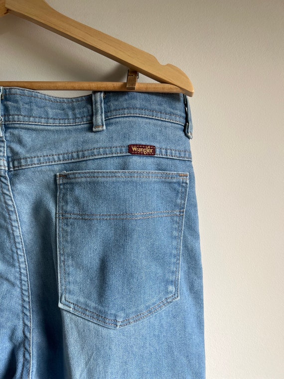 Vintage High Rise Wranglers // Blue jeans // xl - image 1