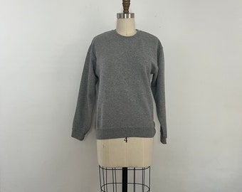 vintage 90s gray sweatshirt xs small