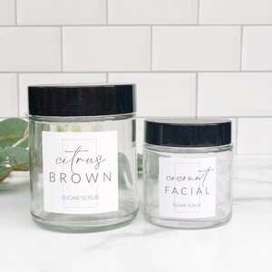 20 Body Scrub Recipes + Free Printable Body Scrub Labels - Etsy