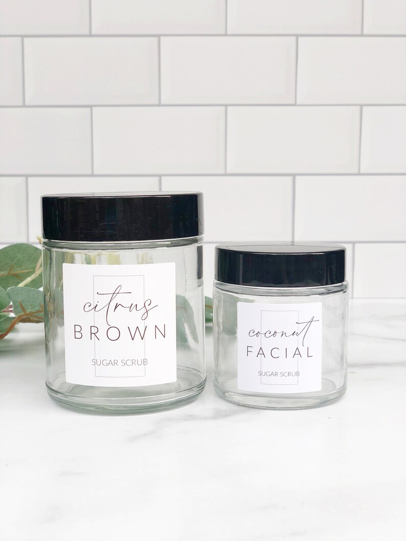 20 Body Scrub Recipes + Free Printable Body Scrub Labels - Etsy