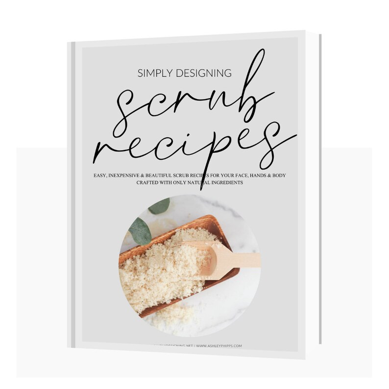 20 Body Scrub Recipes + Free Printable Body Scrub Labels - Etsy
