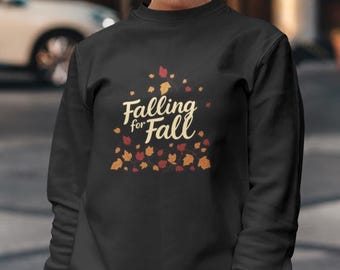 Sudadera acogedora de otoño, suéter gráfico divertido de otoño, suéter acogedor, moda de otoño, regalo para ella, ropa de temporada, vibras de otoño, vibras positivas