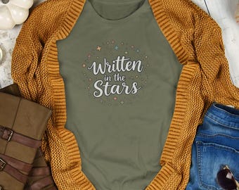 Camiseta gráfica divertida, camiseta para parejas, camiseta cósmica, regalo de astrología, camiseta de la noche estrellada, ropa para amantes del horóscopo, moda celestial