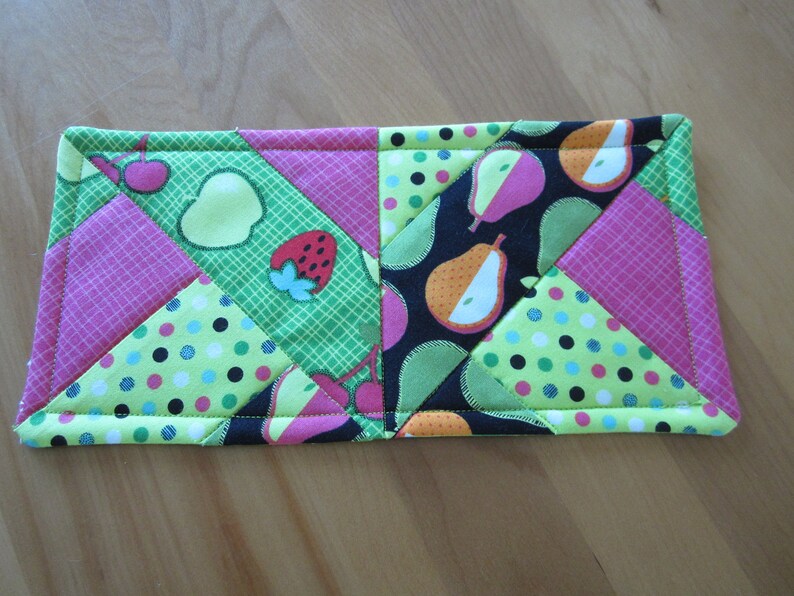 Sewing Pattern Easy Mug Rug PDF File E book Etsy