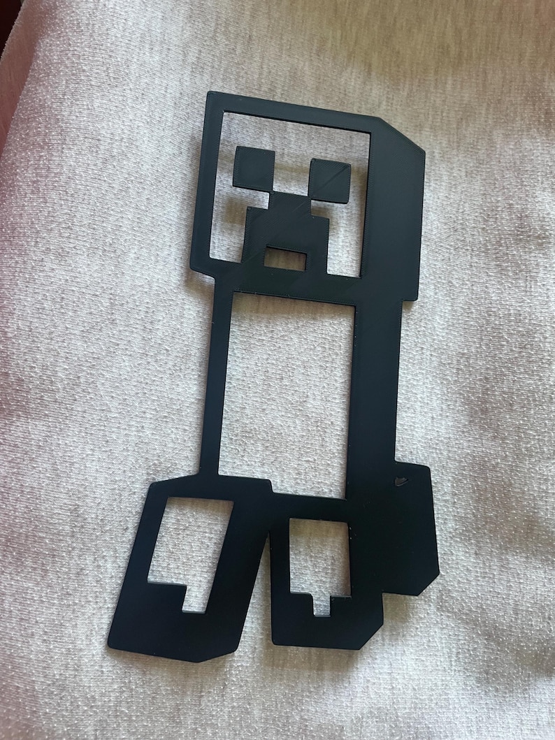 Minecraft Creeper Wall Decor - 3D Printed - Etsy