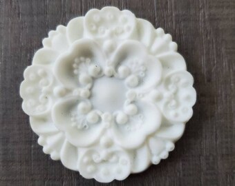 Resin Applique Vintage Look for Furniture & Home Flower Decorative Mold