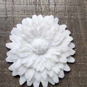 Furniture Applique, Resin Mold, Vintage Look, Architectural Flower Mum Chrysanthemum Daisy Peony Shabby Chic