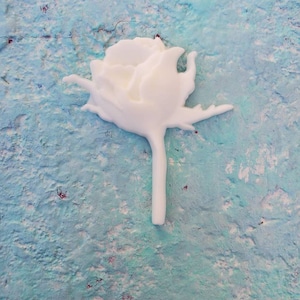 Resin Furniture Applique, Resin Mold, Vintage Look for Home Flower Rose Shabby Chic Furniture Appliques
