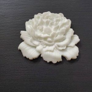 Resin Applique Vintage Look for Furniture & Home Flower Rose Peony Shabby Chic Furniture Appliques