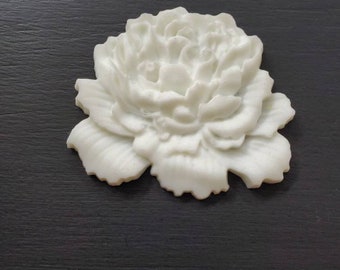 Resin Applique Vintage Look for Furniture & Home Flower Rose Peony Shabby Chic Furniture Appliques