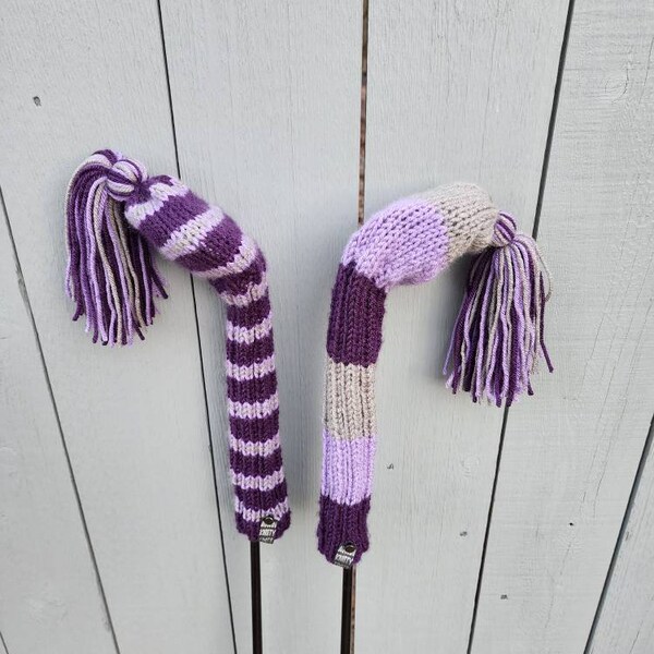 Purple Golf Head Covers Etsy
