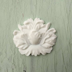 Furniture Applique, Resin Mold, Vintage Look, Architectural Flower