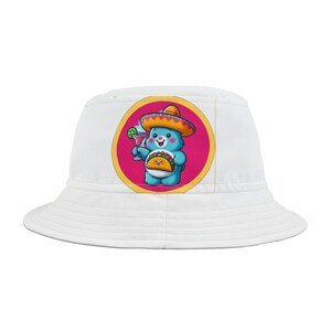Vibrant Bucket Hat for Summer Fun, Festival Wear, Travel Accessory, Unisex Sun Hat, Beach Fashion