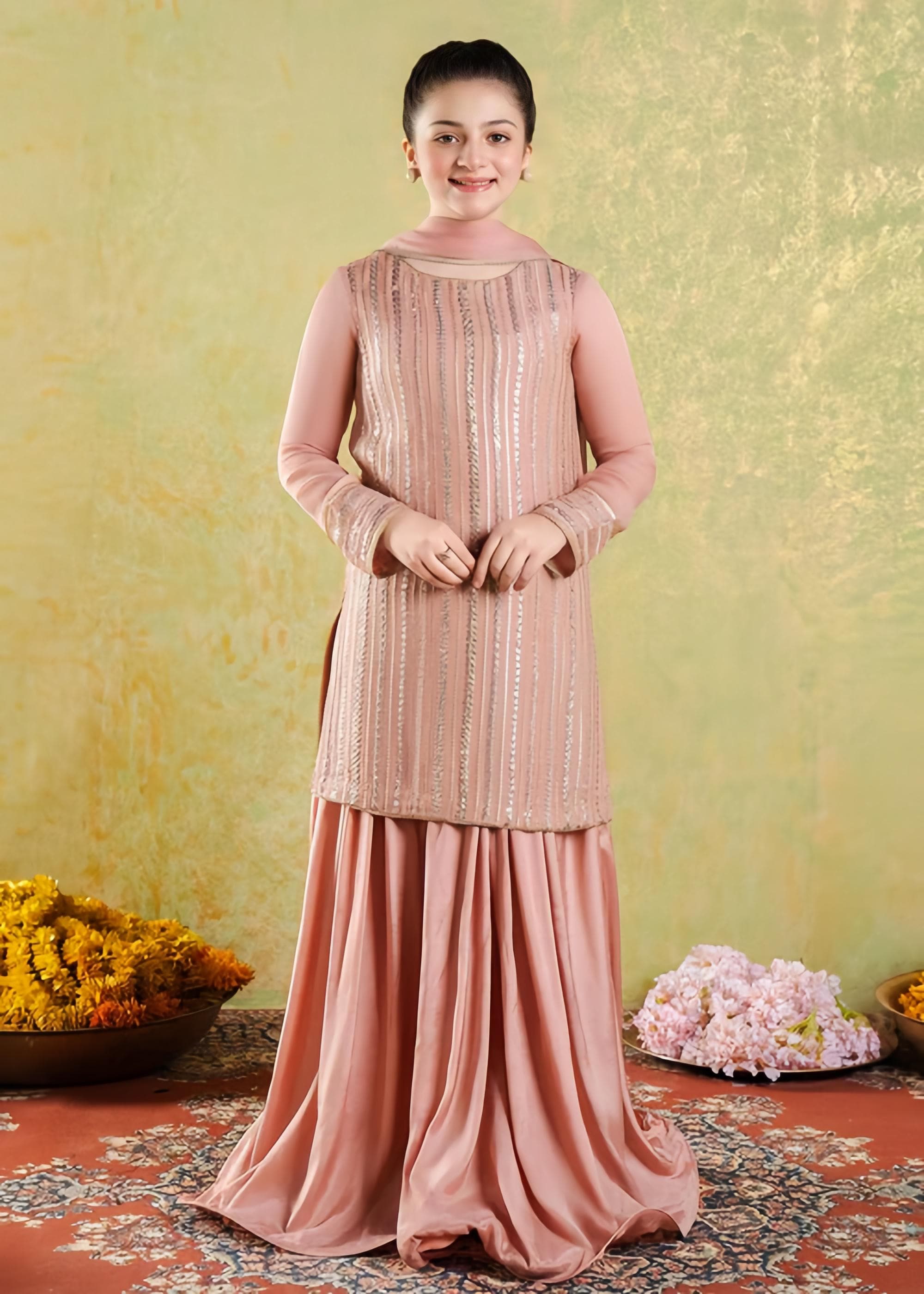 Pakistani Wedding Dress for Kids