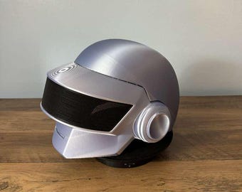 Zusammengebauter Raw Punk Silber Helm - 3D Gedruckte PLA Prop - Guy Style - Unvollendetes Cosplay