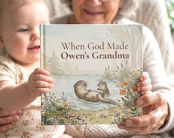 Custom Book Gift for Grandma, Grandparents Day Gift, Birthday Gift for Grandma from Grandchild, Personalized Grandma Book, Book for Grandma