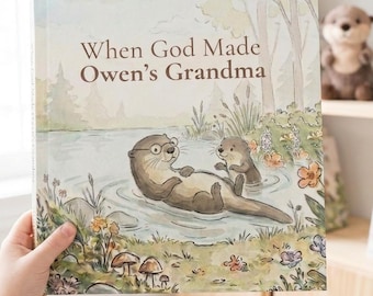 Custom Book Gift for Grandma, Grandparents Day Gift, Birthday Gift for Grandma from Grandchild, Personalized Grandma Book, Book for Grandma