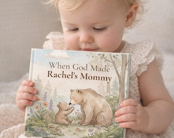 First Mother’s Day Gift Book from Child, Book for Moms Birthday, Personalized Book About Mom, Book About Mommy, Custom Gift for New Mom