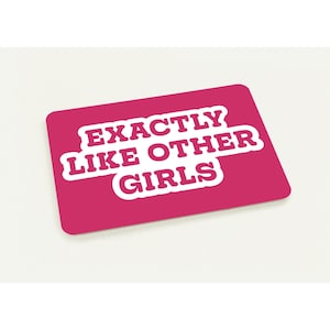 Exactement comme les autres cartes postales féministes Girls I A6 Pack de 10