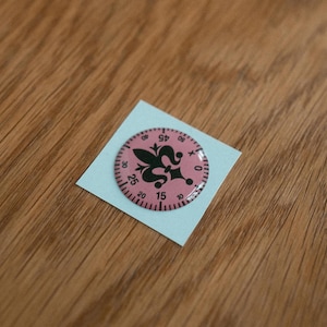 Eureka Mignon Mahlgrad Einstellung Aufkleber Mahlgrad Einstellrad Einstellrad Pink