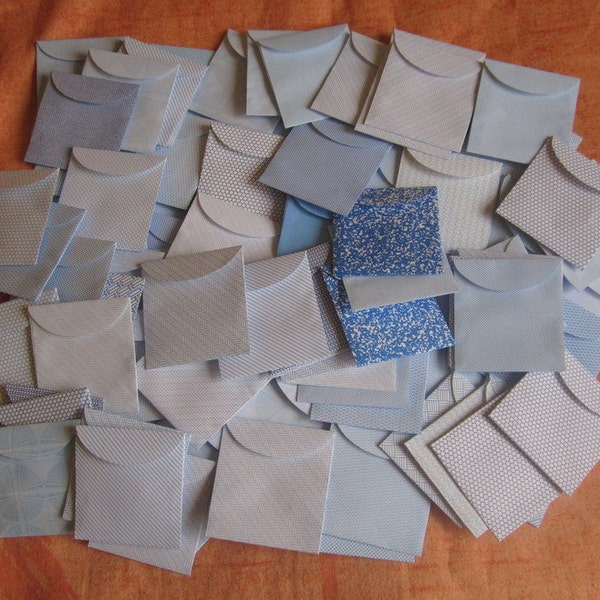 100 mini enveloppes - 1 7/8 « x 2 », mini enveloppes écologiques, mini paquets de graines, mini paquets de confettis, enveloppes de faveur de mariage, sacs-cadeaux