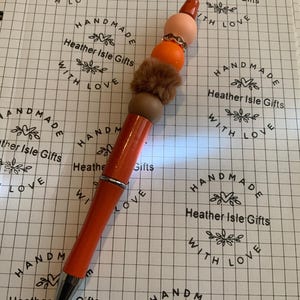 Stylo à bille orange