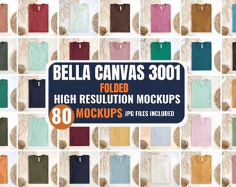 T-Shirt Mockup Bundle | Comfort Colors, Bella+Canvas, Gildan | Apparel Mockups Lifestyle Mockups Bundle