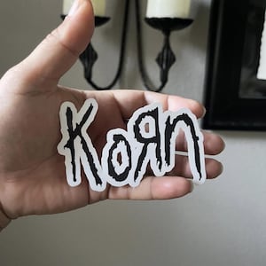 Nu Metal Rock Band Kor 4inch Sticker