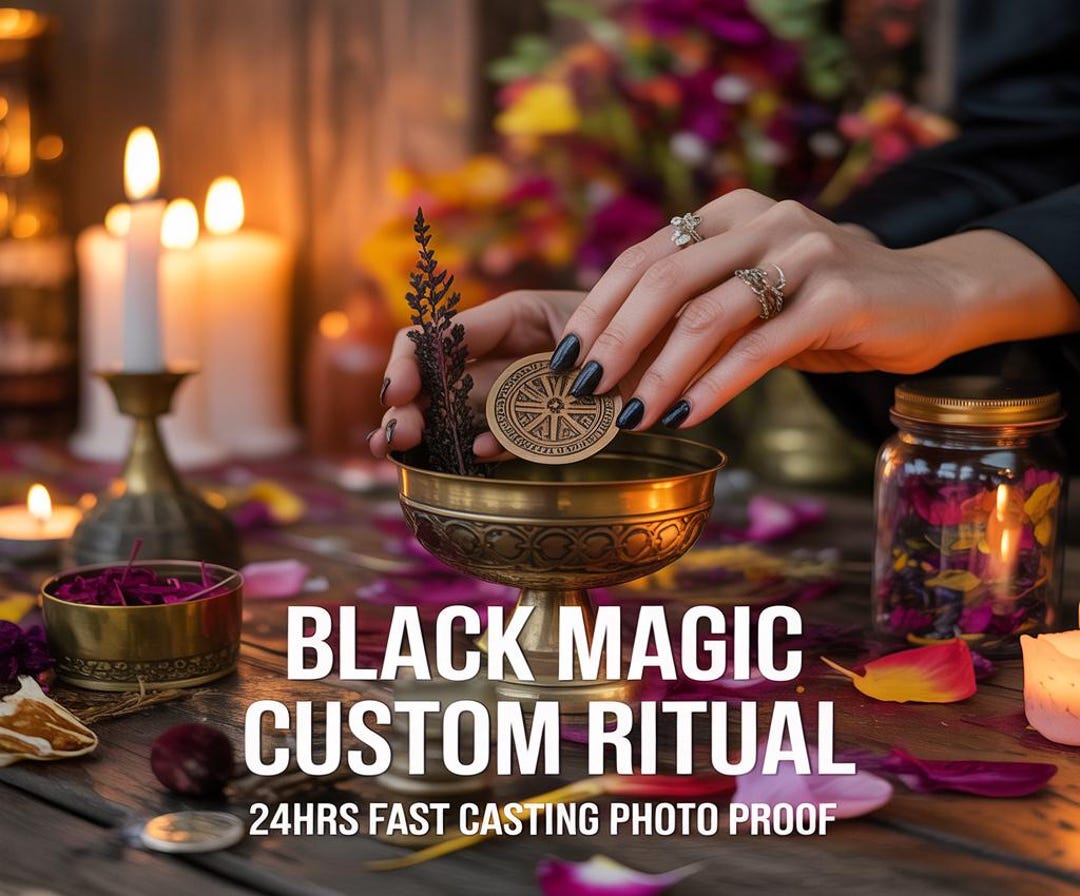 BLACK MAGIC CUSTOM Ritual, Tailored Spellwork, Deep Manifestation ...