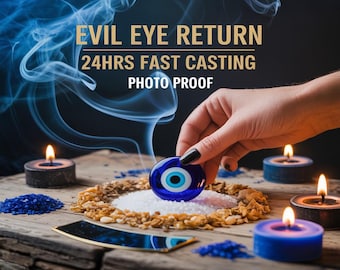 EVIL EYE RETURN, protection reversal, energy shield, curse deflection, negativity bounce-back, spiritual defense