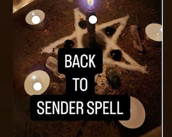 Return To Sender Spell, Send Back Curses, Remove Evil Eye, Banish and Return Black Magic, Send Negative Energy Back, Curse Reversal